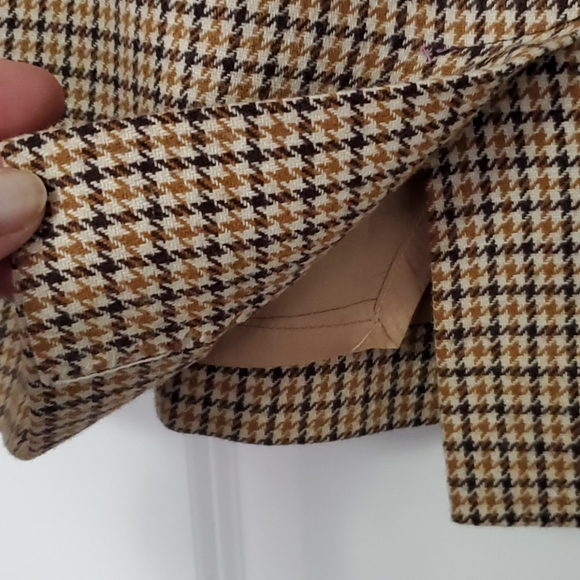 Wool patterned skirt - Picture 3 of 4